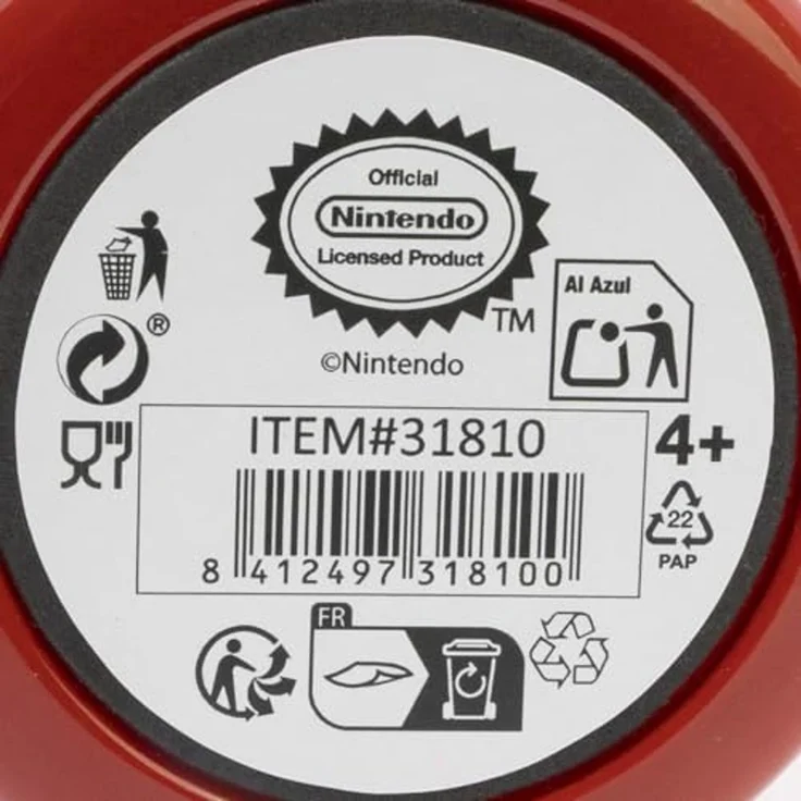 Super Mario Edelstahl Thermobecher 860 ml mit Griff und Klappdeckel – Bild 5