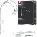 Paulmann No. 99908 Galeria Spiegelleuchte LED II Chrom inkl. Leuchtmittel 2x4W GU5,3