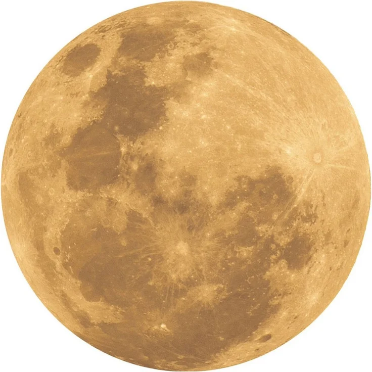 OTTO home Wandtattoo 3D Wandtattoo heller Mond selbstklebend (1 St), Helles Mondbild – Bild 1