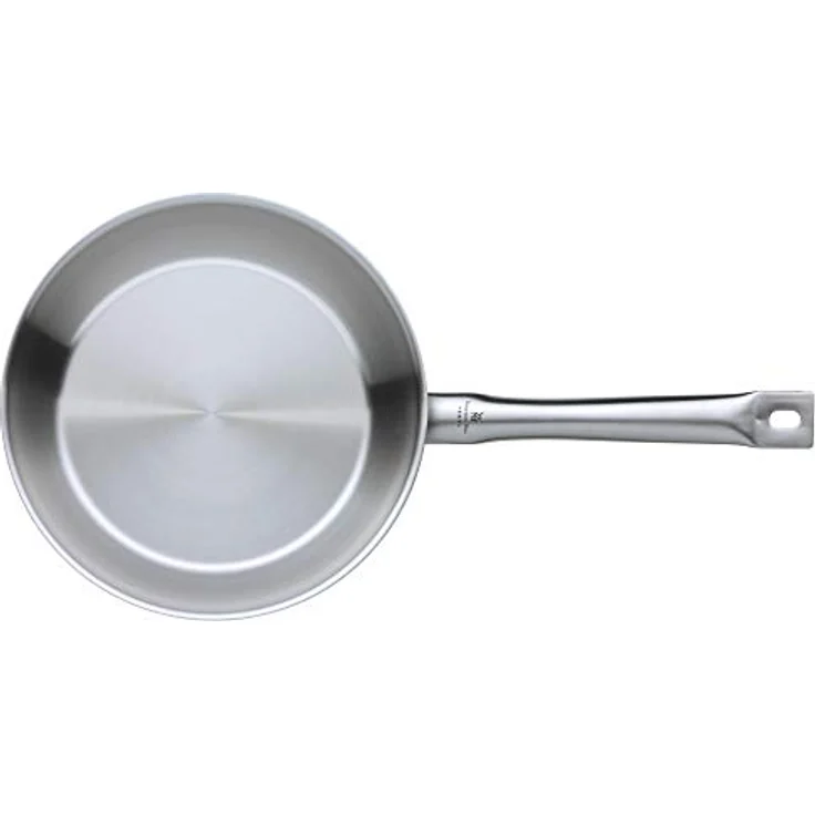 WMF Gourmet Plus Bratpfanne 28 cm Induktion, Cromargan Edelstahl mattiert, backofenfest – Bild 3
