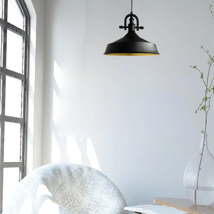 Bamyum Pendelleuchte Bamyum Pendelleuchte I Asletl-Marine l Ø41 cm E27 Metall Vintage Lampe, ohne Leuchtmittel – Bild 4