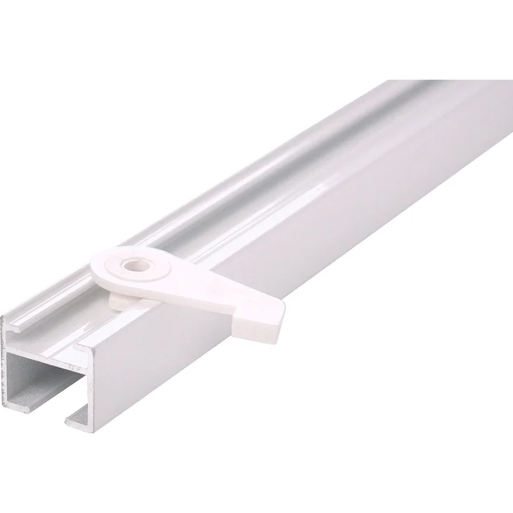 Deco-Raum® 'Square' Gardinenschiene, Aluminium, 260 cm, Weiß – Bild 8