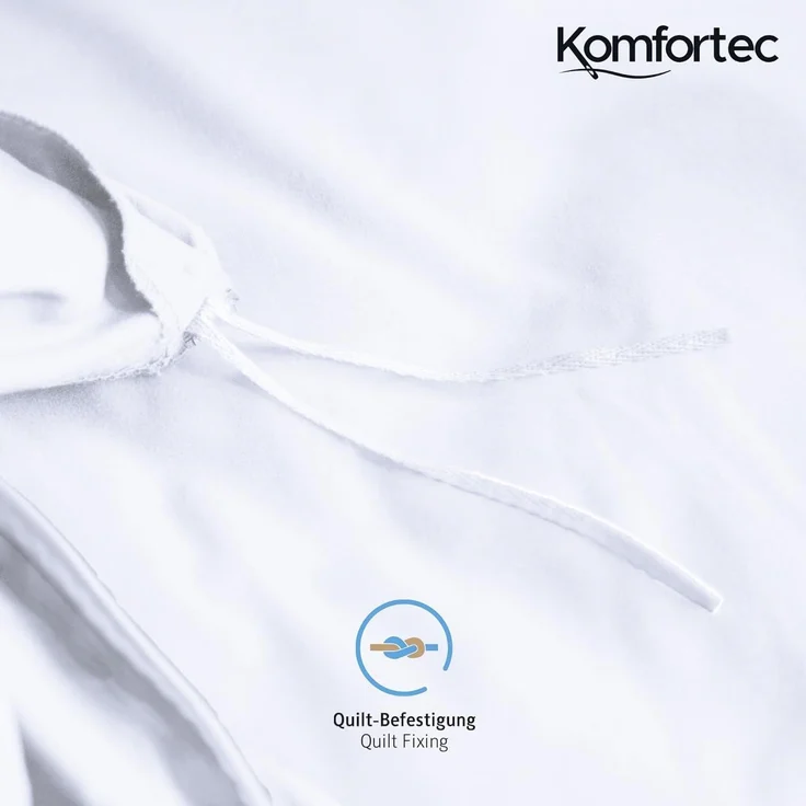 Komfortec Bettwäsche Premium, 135 x 200 bis 220 x 240 cm, 6 verschiedene Größen zur Auswahl, gebürstet 100% Mikrofaser, 2 teilig, Superweiches Bettwäsche-Set, Knitterfrei, Atmungsaktiv – Bild 5