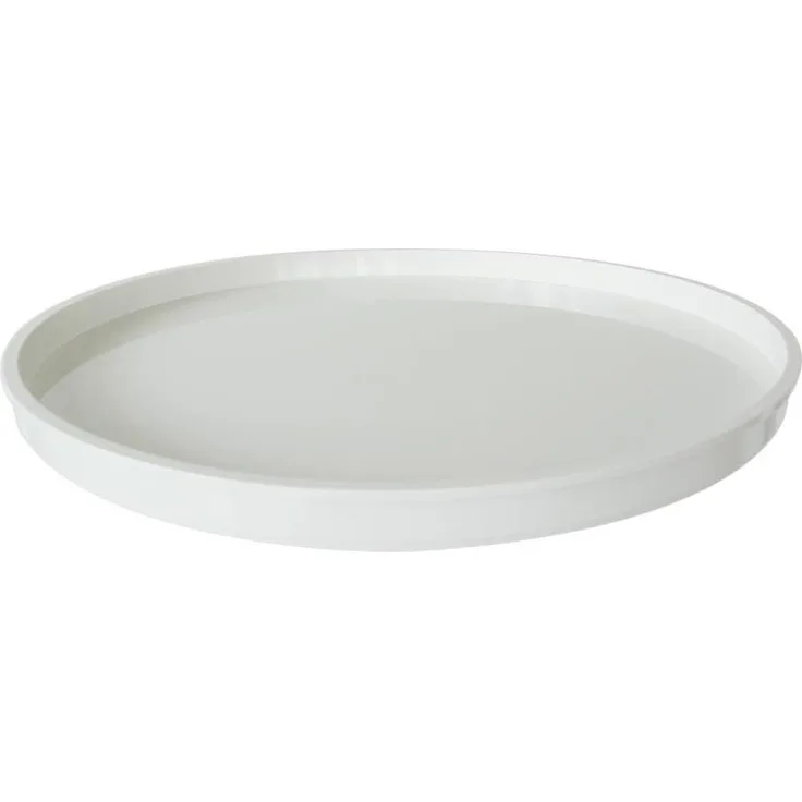 Kartell 495903 Abschlußplatte für Baukastenelement Componibili rund undurchsichtig Durchmesser 42 x 2,9 cm ABS, weiß