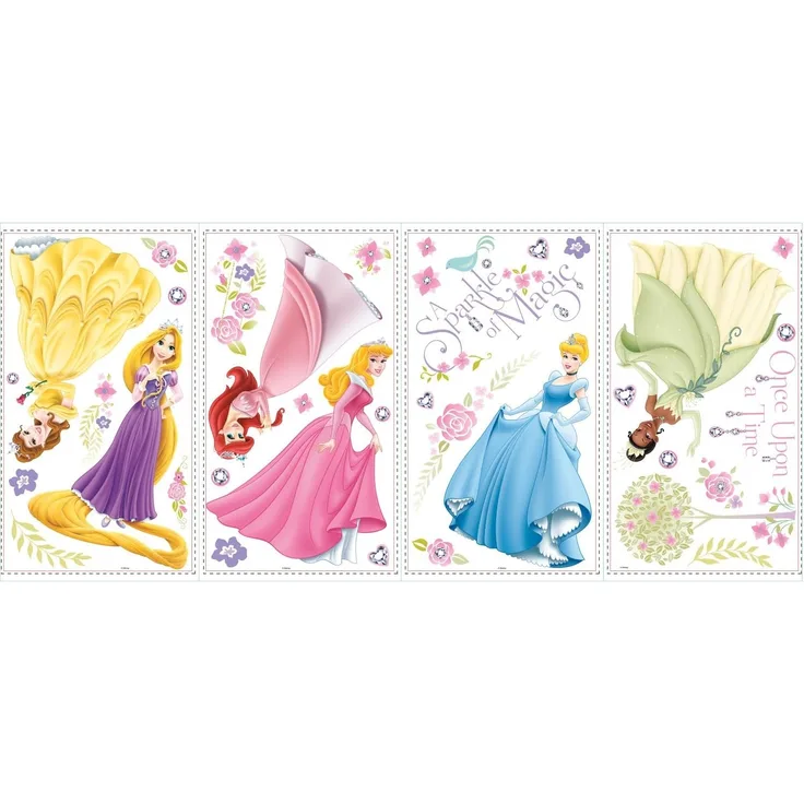 Disney Prinsesser Wallstickers