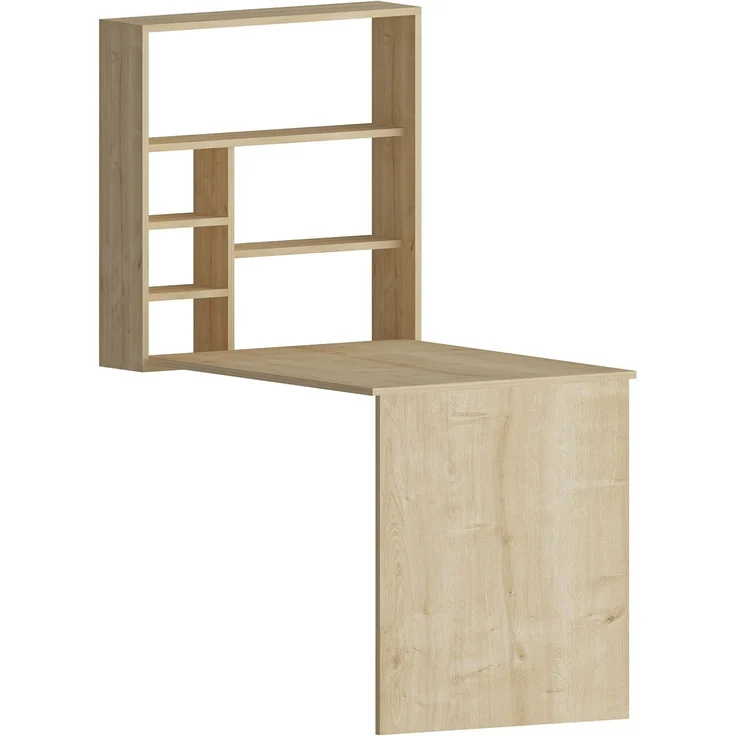Skye Decor 'Sedir - Oak' Schreibtisch, Eiche, 59 x 74 x 90 cm – Bild 3