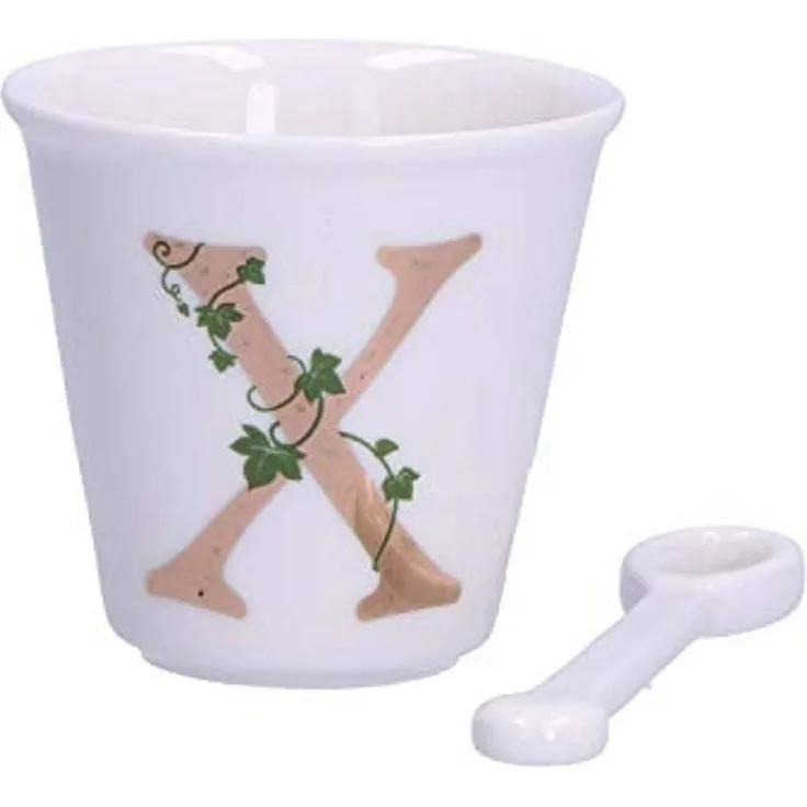 La Porcellana Bianca La Porcellana Bianca Tasse mit Löffel 75 ml Muster x P00450015X