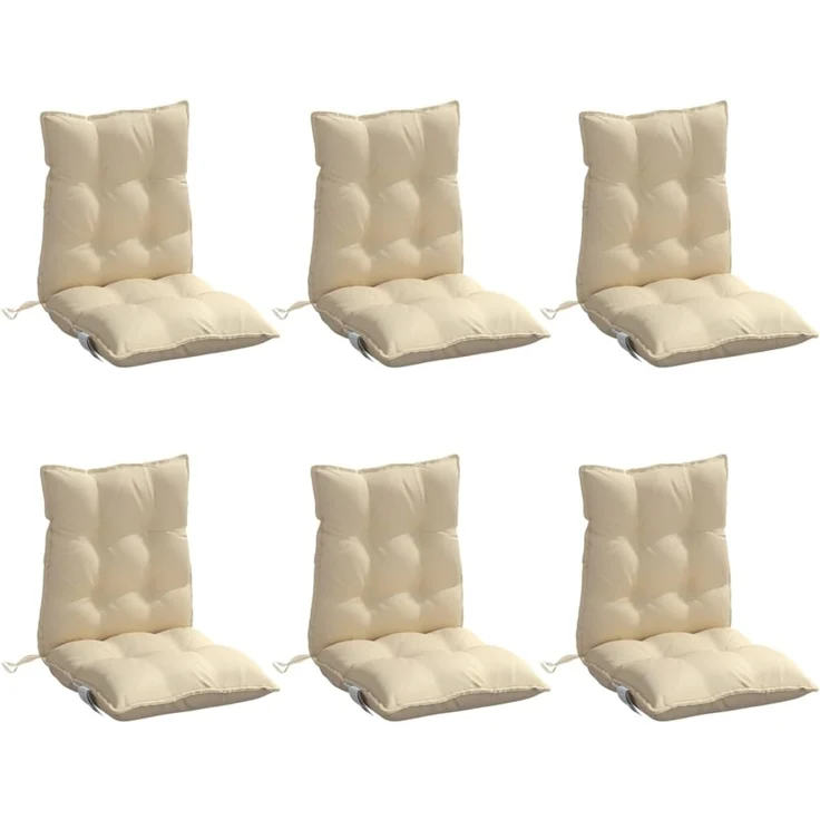 vidaXL Outdoor-Kissen 6 stk. Beige 100 x 50 x 7 cm 377682 – Bild 3