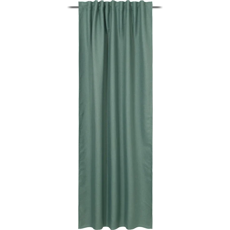 GÖZZE Fertigvorhang DARK salbei BH 140x245 cm grün Gardine Flächenvorhang