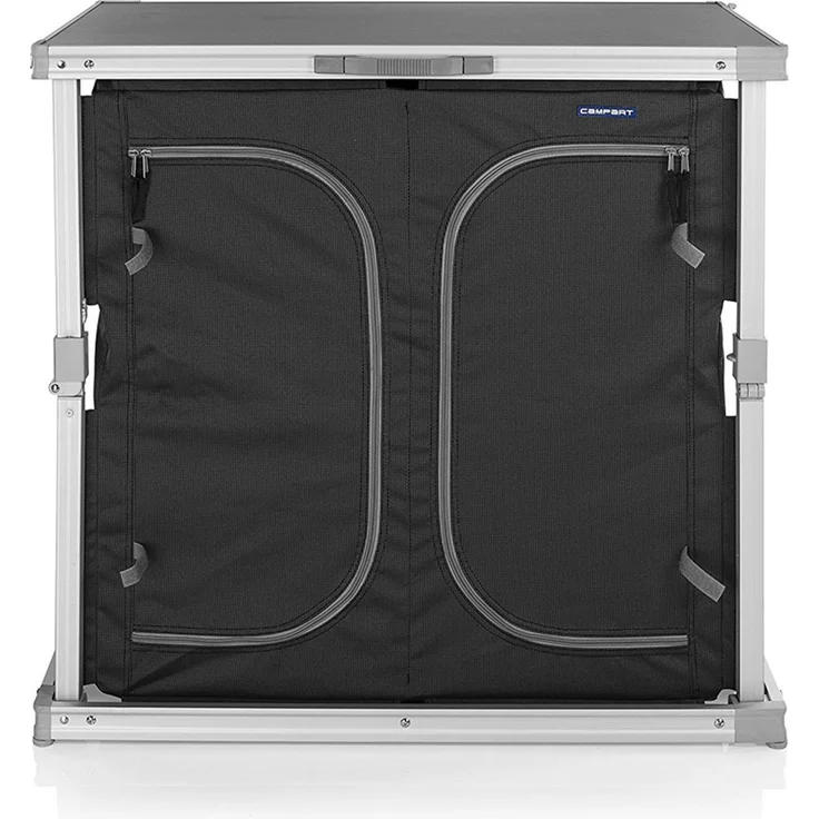 Campingschrank TOLEDO faltbar 6 Fächer Stoffschrank 84x50x80cm – Bild 4