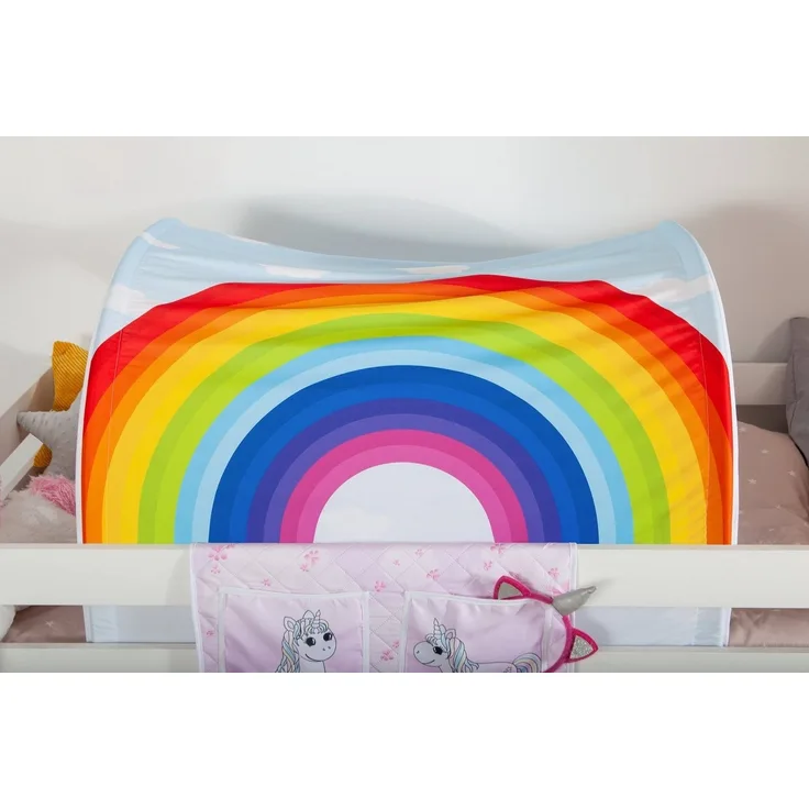 Tunnel "Einhorn Rainbow" für Hoch- und Etagenbetten