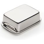 Weis 14259 Edelstahl Butterdose doppelwandig für 250g Butter