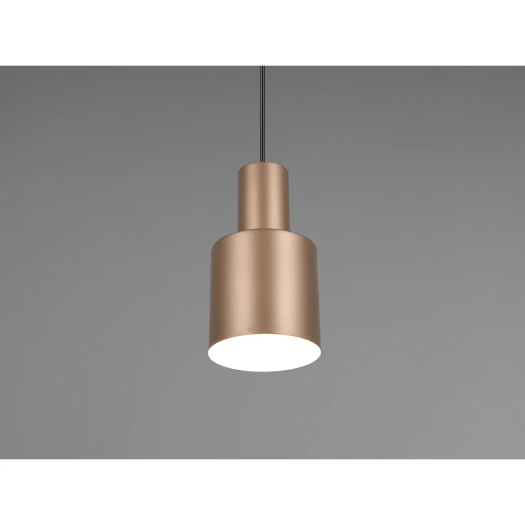 Trio Leuchten Pendelleuchte Agudo 319400165, Metall Coffee, exkl. 1x E27 – Bild 6