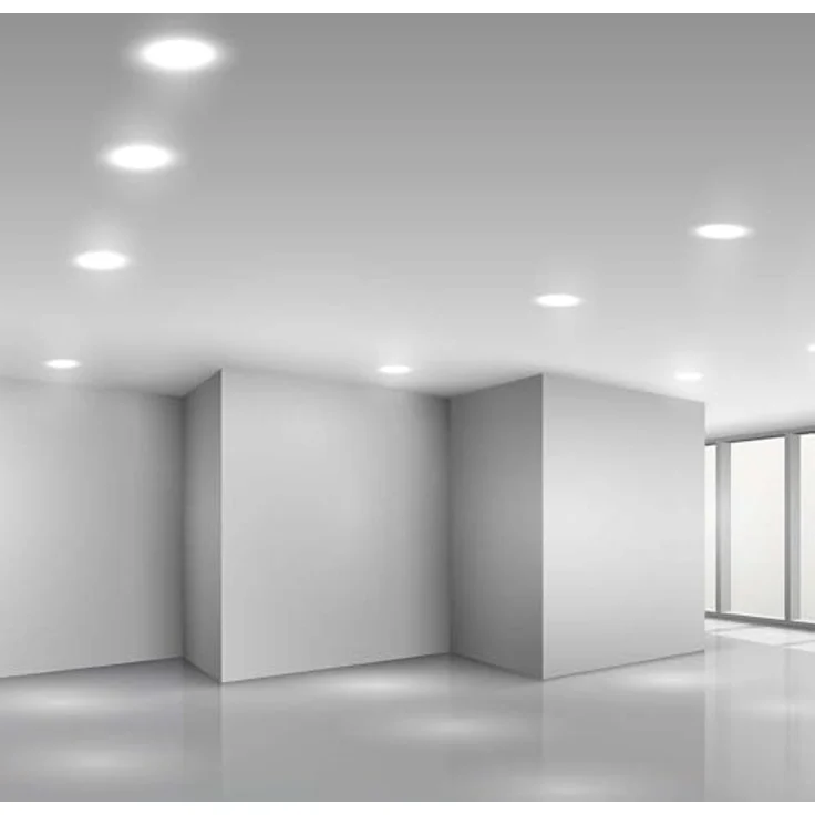 V-TAC LED-Mini-Paneele, hintergrundbeleuchtet, Einbauserie, IP20, 3W, 330 Lumen, 6500K, weiß – Bild 3