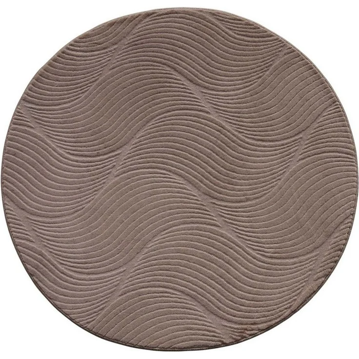 TaraCarpet Teppich TaraCarpet Homestyle 392 Shell, rechteckig, Höhe: 10 mm, Felloptik hoch-tief weich waschbar Düne taupe 50x80 – Bild 3