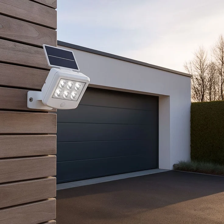 4er Set LED Solarleuchte, weiß, Bewegungsmelder, L 12,8 cm – Bild 5