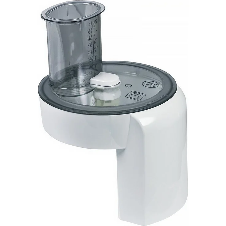 BOSCH Küchenmaschinen Zubehör-Set Durchlaufschnitzlergehäuse 00653187, mit Kupplung, Mitnehmer, Becher – Bild 5