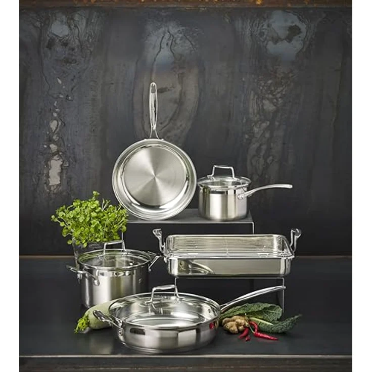 Scanpan Scanpan Impact 28 cm Bratpfanne mit Deckel MP76095 – Bild 3