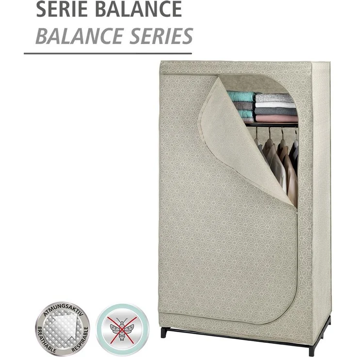 WENKO Kleiderschrank taupe – Bild 4