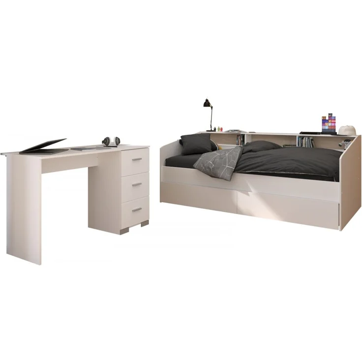 Parisot Kinderzimmer und Jugendzimmer Sleep in weiß Set 2-tlg. – Bild 6