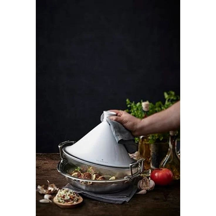 Scanpan Impact Tajine Impact, 28 cm, Edelstahl, 28 cm, 36 x 36 x 35 cm, 2 Einheiten – Bild 9