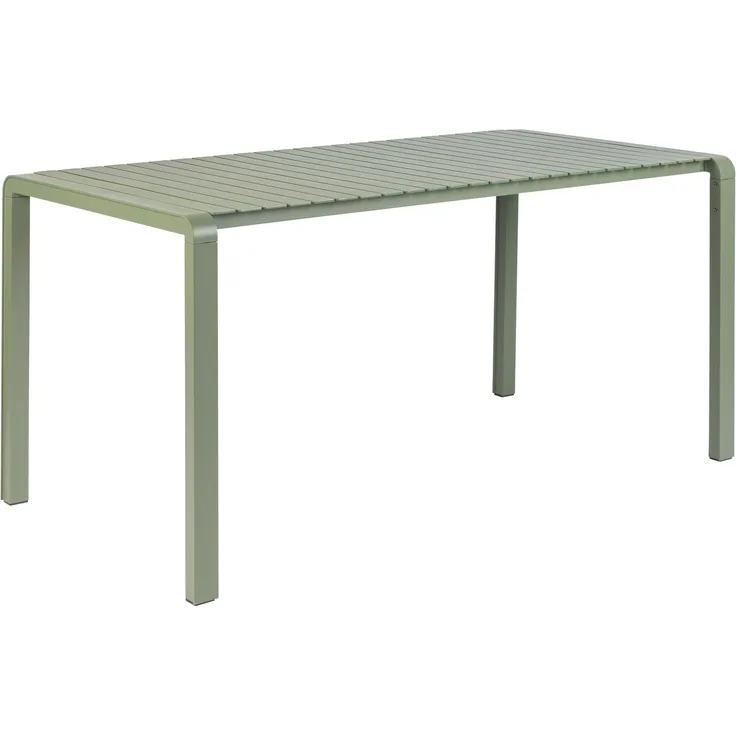 Zuiver Gartentisch Vondel 168,5x87 cm Grün, Aluminium