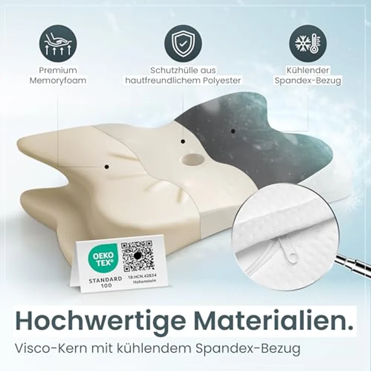 Matratzenschoner Wasserdichter, atmungsaktiver Matratzenschoner – leise & waschbar Gentle North – Bild 5