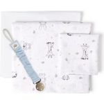 Bettwäsche Koala weiß und blau