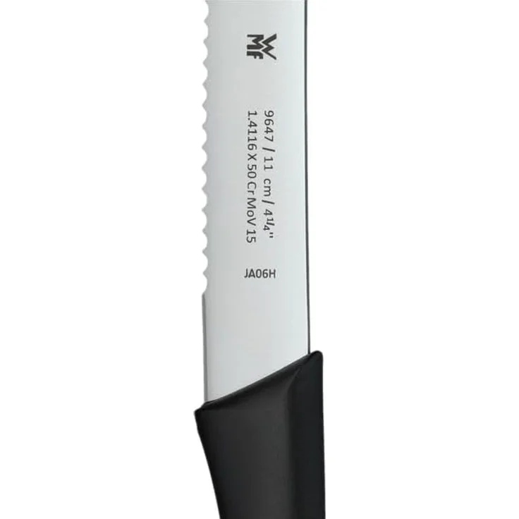 WMF 'Classic Line' Frühstücksmesser Set 6-teilig, Wellenschliff, Spezialklingenstahl, Kunststoffgriff schwarz, 23 cm – Bild 9