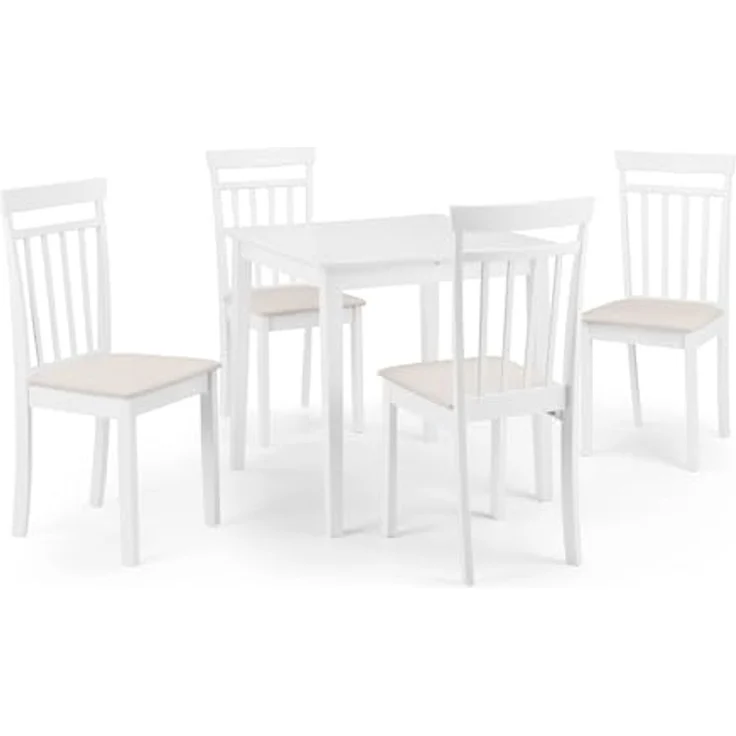 Julian Bowen Rufford Esstisch, Weiß – Bild 4