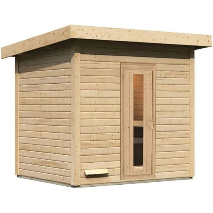 Karibu Sauna Hytti 3 naturbelassen ohne Ofen – Bild 2