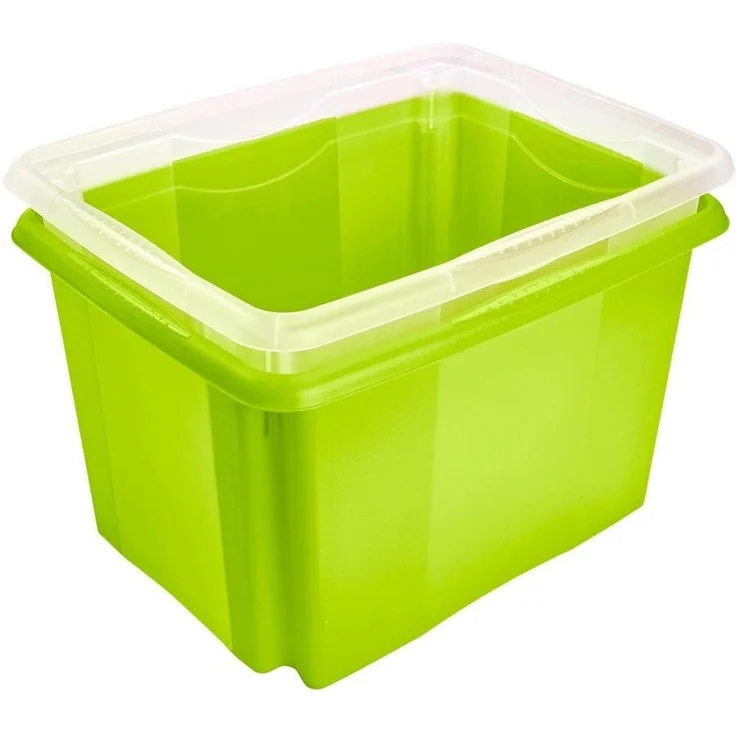 keeeper Stapelbox emil (Set, 2 St), 30 L, mit Deckel, hochwertiger Kunststoff – Bild 2