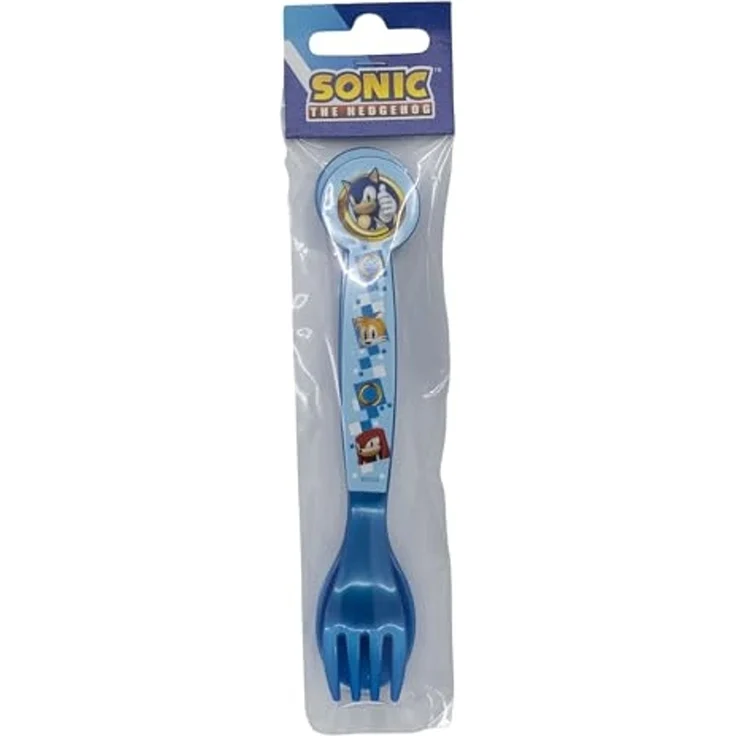Sonic the Hedgehog Kinderbesteck Löffel und Gabel für Kinder – Bild 2