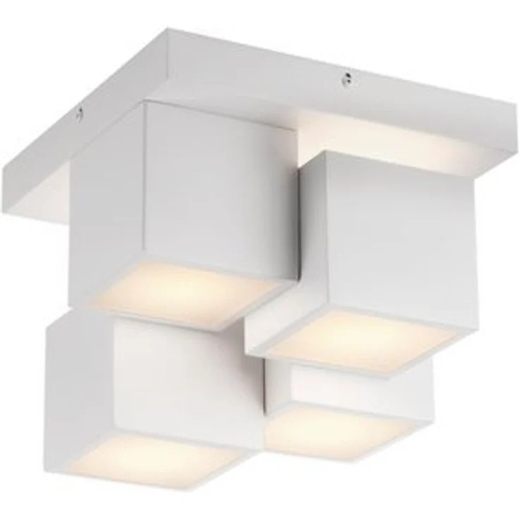 JUST LIGHT Deckenleuchte TETRIS, Ein-/Ausschalter, LED fest integriert, Warmweiß, LED – Bild 6