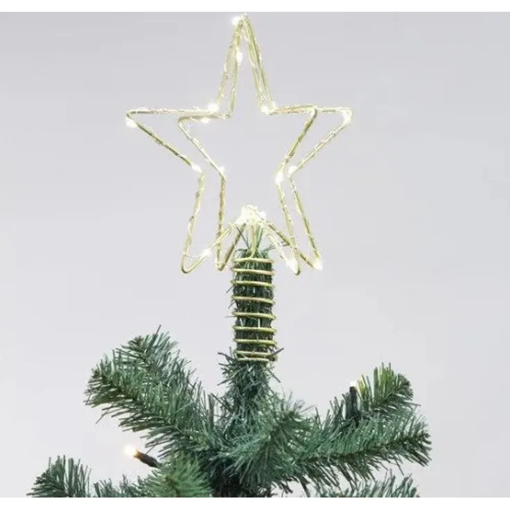 3D Weihnachtsstern mit LED-Licht und Stecker für NORDIC WINTER 25 x 19 x 19 cm (780-085)