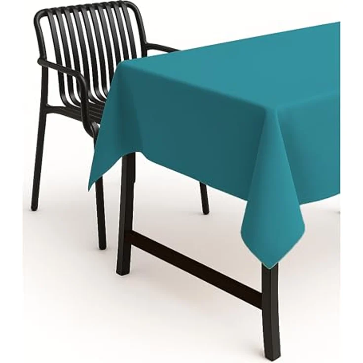 texpot Tischdecke Lotuseffekt Leinenoptik Bügelfrei Fleckschutz wasserabweißend (1-tlg) – Bild 2
