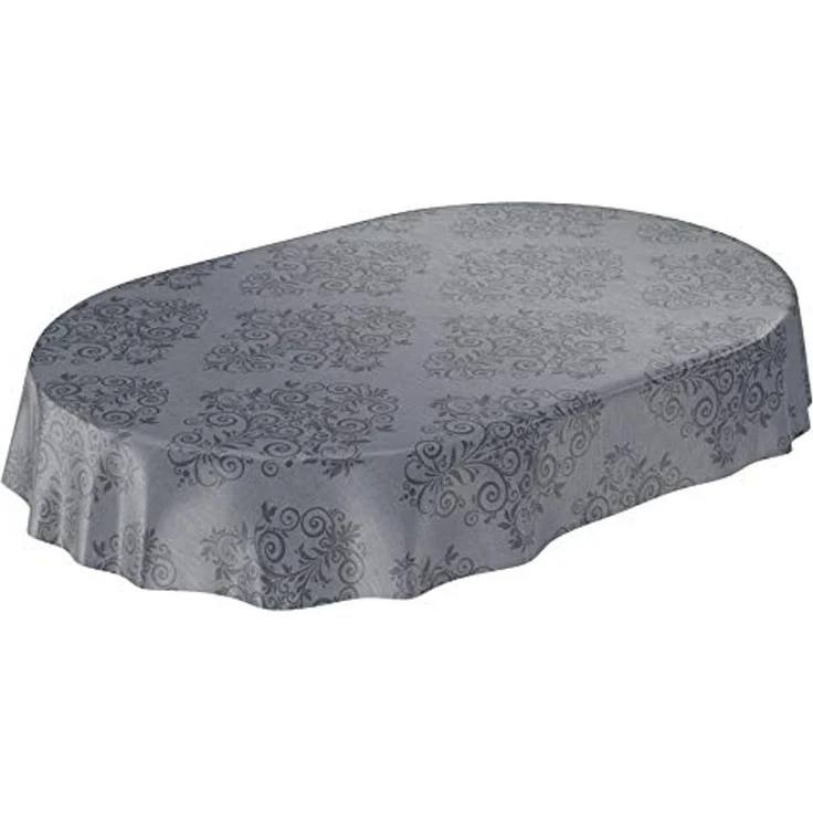 ANRO Tischdecke Wachstuchtischdecke abwaschbar auch für Garten (Einzelstück 1-tlg), Geprägt 140x100cm wasserabweisend – Bild 5