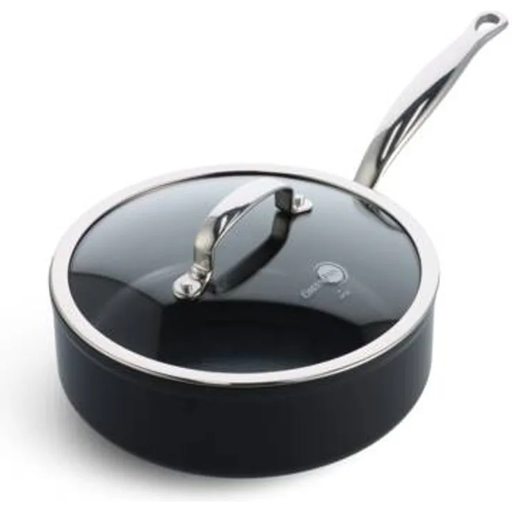 GreenPan Barcelona Pro Schmorpfanne 24cm Schwarz