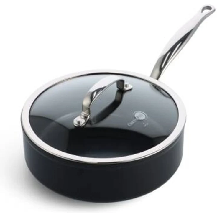 GreenPan Barcelona Pro Schmorpfanne 24cm Schwarz