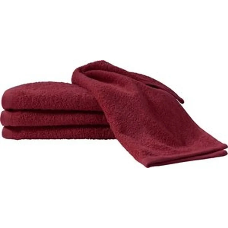 Erwin Müller Gästehandtuch Gästetuch "Ludwigsburg" 4er-Pack, Frottier (4-St), Walk-Frottier Uni – Bild 6