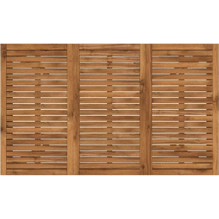 vidaXL Gartentisch LAREN Natur 147 x 88,5 x 75 cm Massivholz Akazie 901252 – Bild 5