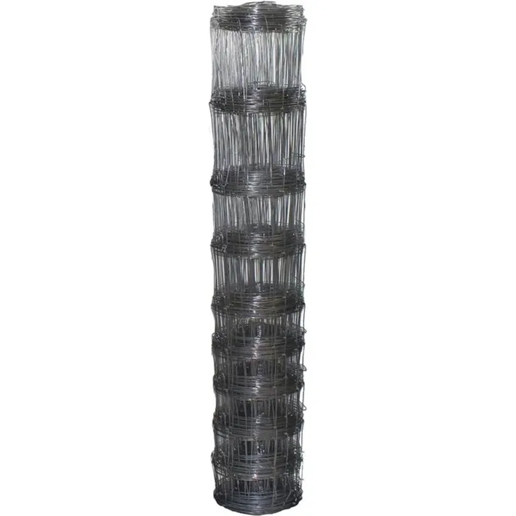 Weidezaun Knotengeflecht Wildzaun 120/10/30 Draht Zaun 50 m Gartenzaun Forstzaun
