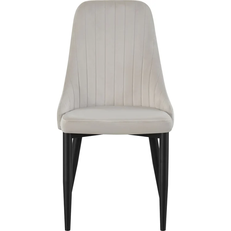 Stuhl 2er Set Monaco Stühle in Creme - gemütliches Design - Top Qualität B/H/T: 44x88x58 cm – Bild 4