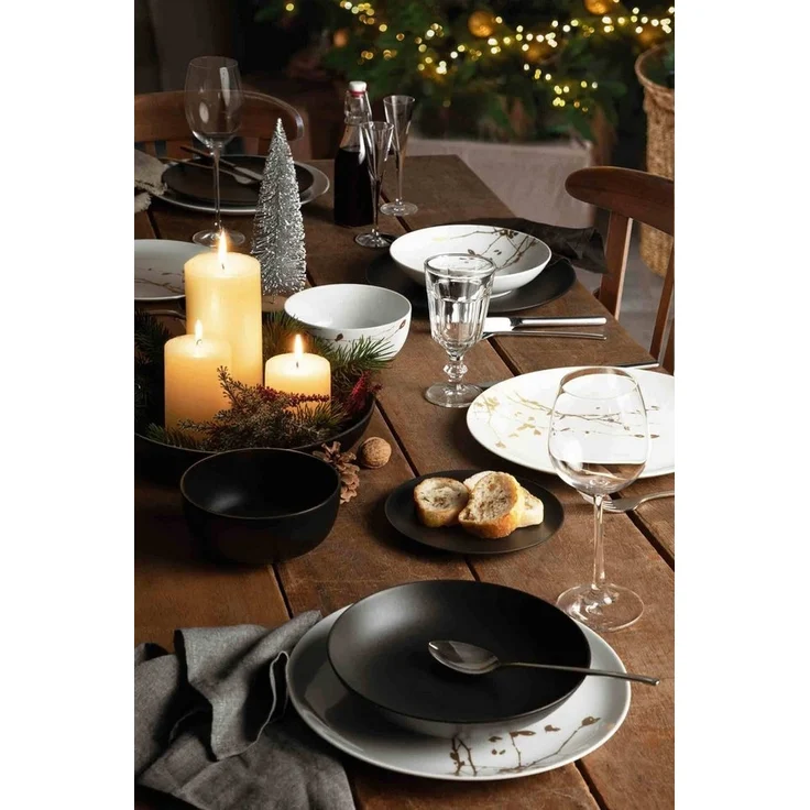 Seltmann Weiden Liberty Velvet Black Tafelservice 12-teilig – Bild 2