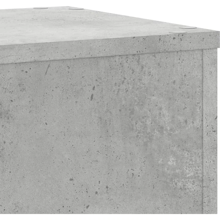 vidaXL Pflanzenständer 2 Stk. Betongrau 30x30x70 cm Holzwerkstoff 852927 – Bild 7