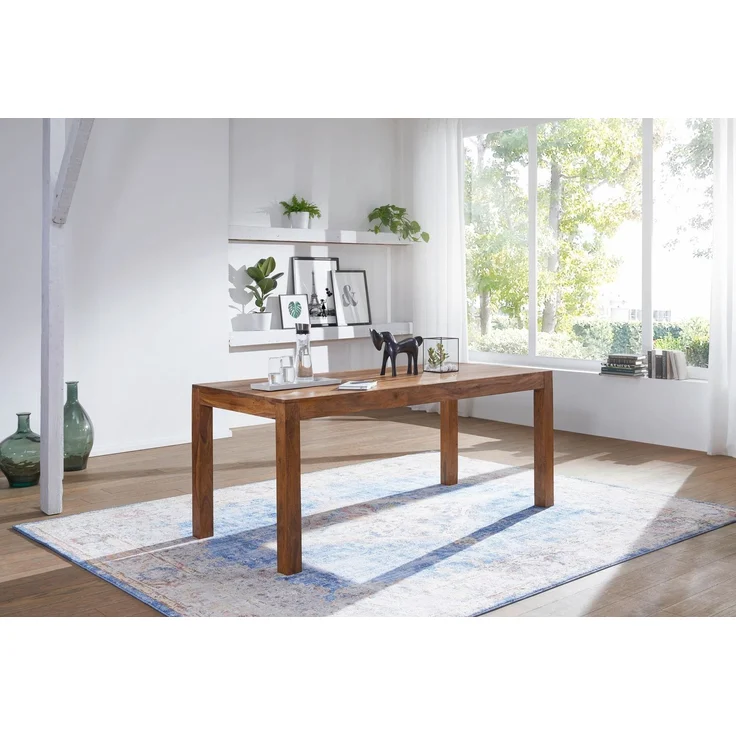 Esstisch MUMBAI 200x100x76cm Sheesham Massivholz Rechteckig Esszimmer – Bild 3
