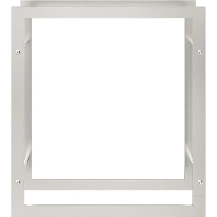 vidaXL Brennholzregal 80x28x86 cm Edelstahl 357862 – Bild 4