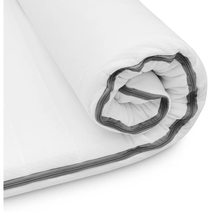 Mister Sandman Ergonomic Komfortschaum Topper 5cm, H2-mittlere Härte, Weiß, 100x200 cm – Bild 4