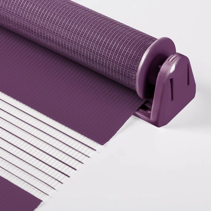 Doppelrollo Klemmfix ohne Bohren 85x150 cm Lila Duo Rollo Klemmrollo Sonnenschutzrollo Fensterrollo für Fenster & Türen Zebrarollo Seitenzugrollo – Bild 3
