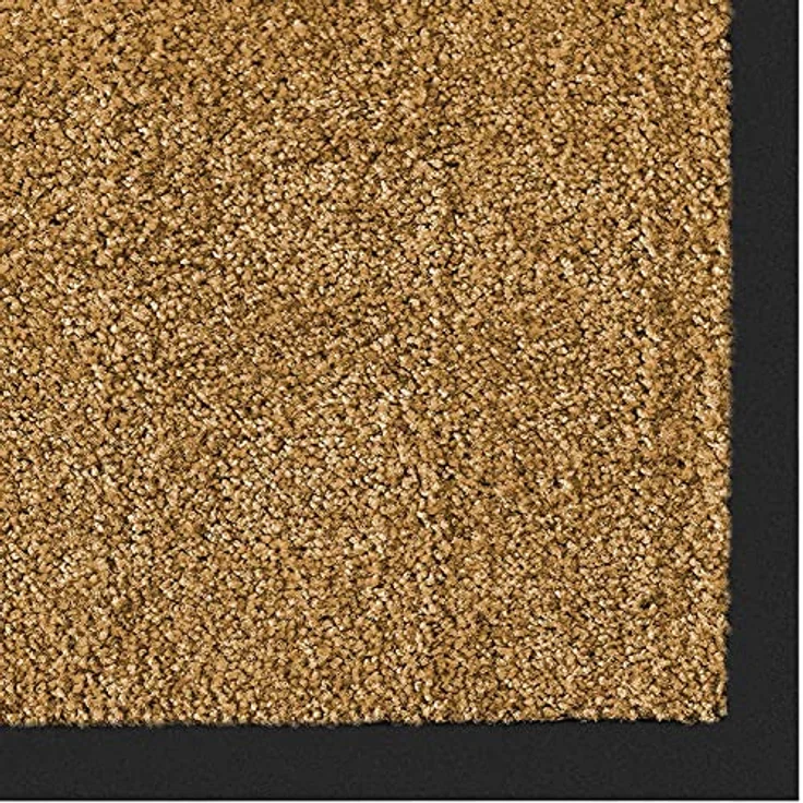 etm Hochwertige Fußmatte | schadstoffgeprüft | bewährte Eingangsmatte in Gewerbe & Haushalt | Schmutzfangmatte mit Top-Reinigungswirkung | Sauberlaufmatte waschbar & rutschfest (90x600 cm, Beige) – Bild 6